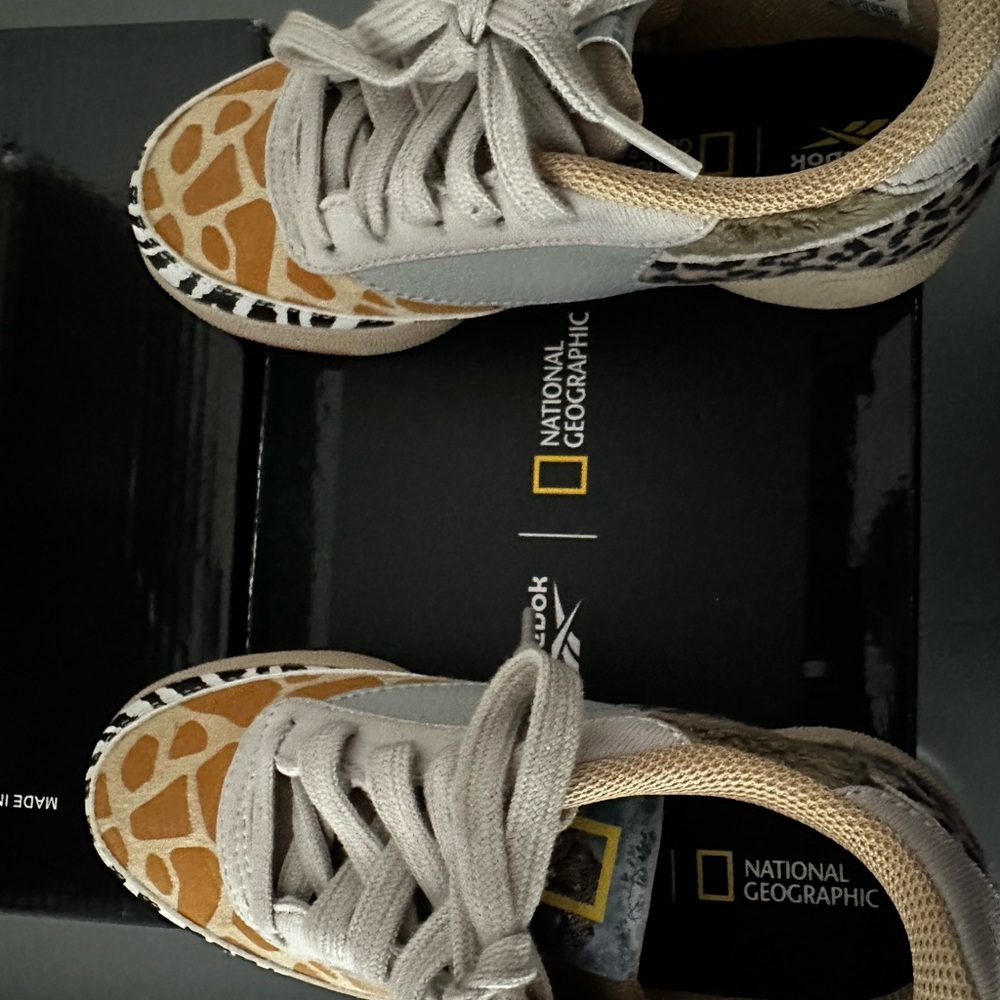 Reebok Kids Sneakers - Tan and Gray